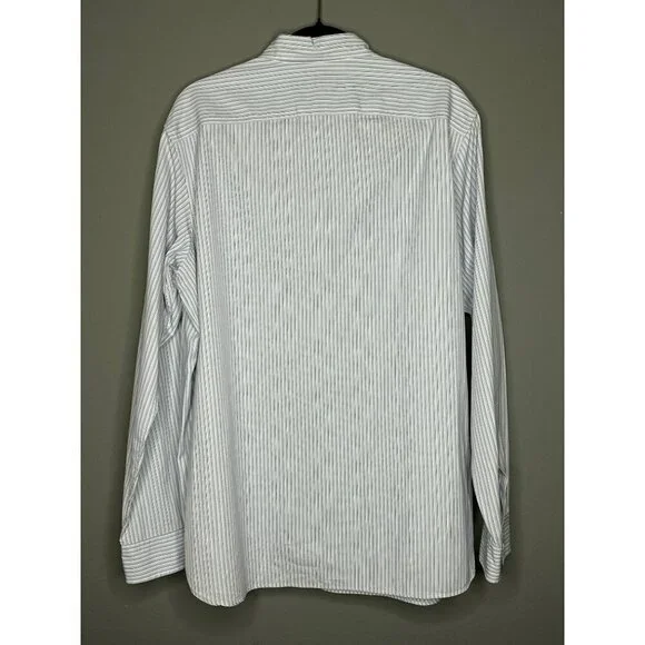 POLO by Ralph Lauren LS Button-Up Shirt Men's Large Striped Classic - Picture 3 of 11